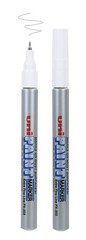 Uni Paint PX203 OilBased Paint Markers Extra Fine Line 0.8mm Silver 2 PCS