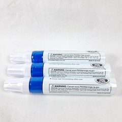 Uni-Paint 63733 PX-30 Oil-Based Permanent Marker, Broad Line, Blue, 3-Pack