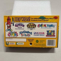 New in Box NIB 96 Crayola Big Box Crayons – 1997 (Retired/Rare Colors)