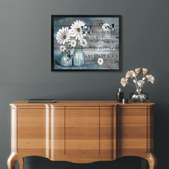 Inspirational Paint by Numbers Kit for Adults,Flowers Paint by Number Adult,D…