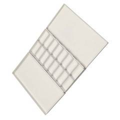 Art Paint Box Artist Mixing Palette Watercolor Tray 16 Full Pans Empty