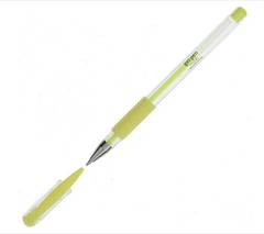 Gel Pen, Pastel Yellow – Ballpoint – Non-Smear + Quick Dry – Writing, Drawing