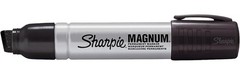 Permanent Marker Sharpie Magnum XL Chisel Tip Black Pack of 12 Durable Aluminum
