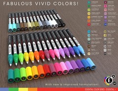 (NEW FORMULA!) 30 Essential Acrylic Paint Pens Set (0.7mm EXTRA FINE)