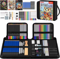 141 PCS Art Supplies Sketching Kit Pro Max Gifts for Artists Adults Kids | Drawi