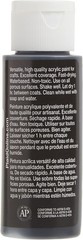 2 Oz Black Acrylic Paint for Arts & Crafts – Non-Toxic Matte Finish