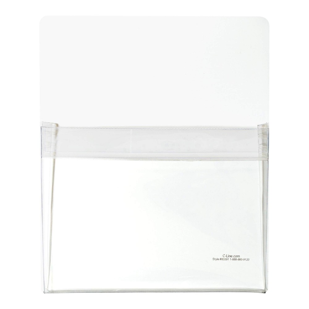 C-Line Magnetic Document Pouch, 8-1/2″ x 11″ (83391)