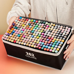 Alcohol Markers – 262 Colors Dual Tip Permanent Art Markers Set for Coloring,…