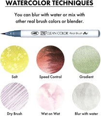 30 Color ZIG Clean Color Real Brush Pens – Versatile Tools for Art & Calligraphy