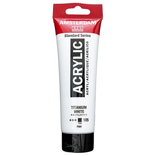 Acry.paint Titan Whte, Titanium White, One Size