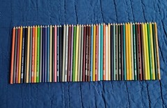 58 Prismacolor Premier Colored Pencils Art Lot