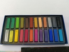 Faber-Castell colored pencils set of 36 colors and soft pastels set of 24 colors