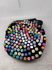 Anmeina 168 pcs Dual Tip Art Markers Set – Vibrant Colors, Fine & Broad Tips