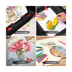 Art Supplies, 272 Pack Art Set Drawing Kit for Girls Boys Teens Art… Fast Ship