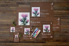 440-1 400 Series Watercolor Pad 9″x12″ Wire Bound 12 Sheets