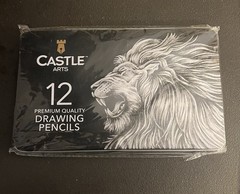 Castle Arts Premium Drawing Pencils 12 NEW