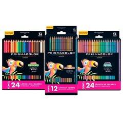 Prismacolor Colored Pencils Set, Pastel Metallic Assorted Color, 60 tones, 4.0mm