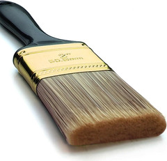 Great Andrew Paint Brushes, 10 PCS 2″ Bulk Paint Brush Pack Multi use, Flat Pain