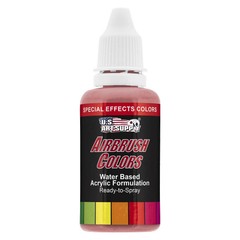 US Art Supply 1-Ounce Special Effects Wine Pearl Airbrush Paint