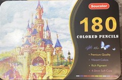 078 LIGHT OCHRE (60 Count) – Soucolor Colored Pencils – 4.0 mm Soft Core