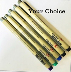 Sakura Pigma Brush Pens XSDK-BR, Choose Color – NEW