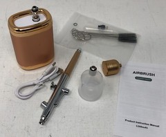 CRPEN Airbrush System Kit 1200ma Rose Pink