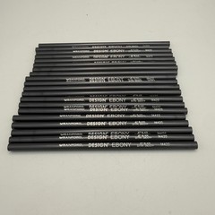 Sanford Design Ebony Jet Black Extra Smooth Pencils 14420 Drawing Sketching 15ct