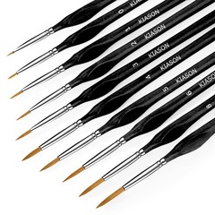 10PC Miniature Paint Brush for Fine Detailing,Small Painting Brushes Set for Art