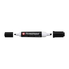 BLACK Sakura permapaque marker box of 12