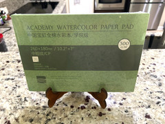 Baohong Academy Watercolor 20 Sheet Paper Pad Block 100% Cotton 300 G/M 10.2X7