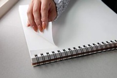 Strathmore 18×24 Cream Drawing Pad 24 Sheets Smooth Surface Micro Perforated
