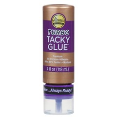 Craft Glue Turbo Tacky 4 fl oz Always Ready Nontoxic Aleene s 33145 Aleenes Bond