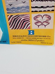 Bernard Tribal Sand Painting Tools No. 190 Navajo Sand Art New Vintage NIB NOS