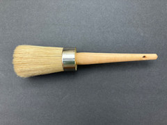 VERY RARE 3 7/8″ Extra Large Oval Artist’s Varnish, Stencil/ Stipple Brush