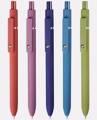 Fine Point Retractable Gel Pens – 5-Pack Blue Quick Dry for School & Office Use
