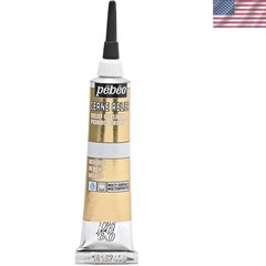 20 ml Vitrail Cerne Relief Water-Based Dimensional Paint – Delicate Gold Effects