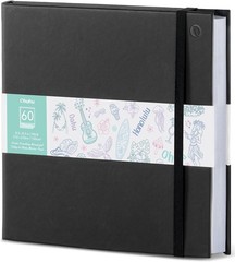 Ohuhu Double-Sided Marker Pad, Art Sketchbook 8.3×8.3″ for Alcohol Markers Paint