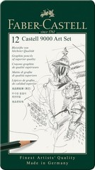Set of 12 Break-Resistant Graphite Pencils 8B-2H – Ideal for Artists & Designers