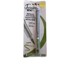 Journaling Inc Metallic Brush Marker Brush Point Green