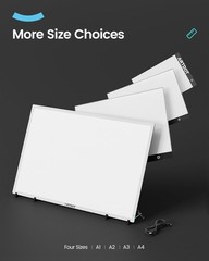 A3 LED Light Pad for Diamond Art Kits for Adults, USB Powered Light Board Kit…