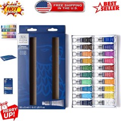 20 Color Watercolor Starter Set – 5ml Tubes for Inspired Artistic Expression