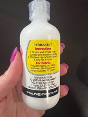 NEW!! 3D Puffy Paint White 4.25 fl oz Lot Of 2