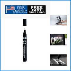 Acrylic-Based Liquid Chrome Alcohol Paint Marker, 4mm – UV and Water Resistant