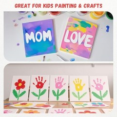 Set of 42 Canvas Boards for Painting 8×10 Inches – Set of 42