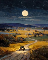 Painting by Numbers Kit for Adults 15.7 x 19.7 inches,