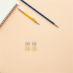 40Pcs Marker Pen Replacement Nibs Yellow 05Mm for Acrylic Painting and Crafts