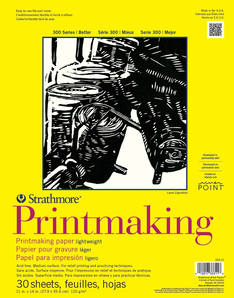 Strathmore 300 Printmaking Pad 11X14