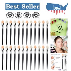 24 Pcs Small Sponge Applicators – Precision Brushes for Detailed Painting