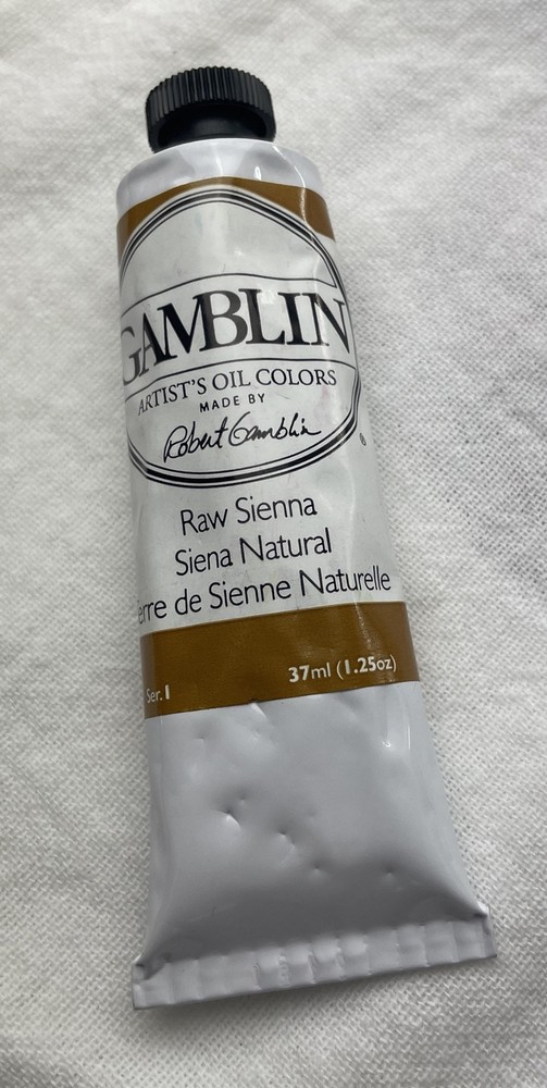 Gamelin Artist Oil Paint Raw Sienna 37 Ml Series 1 New Semi Transparent