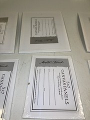Lot Of 7 New Canvas Panels (3) 7×9”, (3) 5×7”, (1) 4×4” Master’s Touch